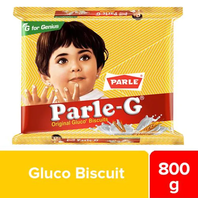 Parle Gluco Biscuits – Parle-G, 800 g Pouch