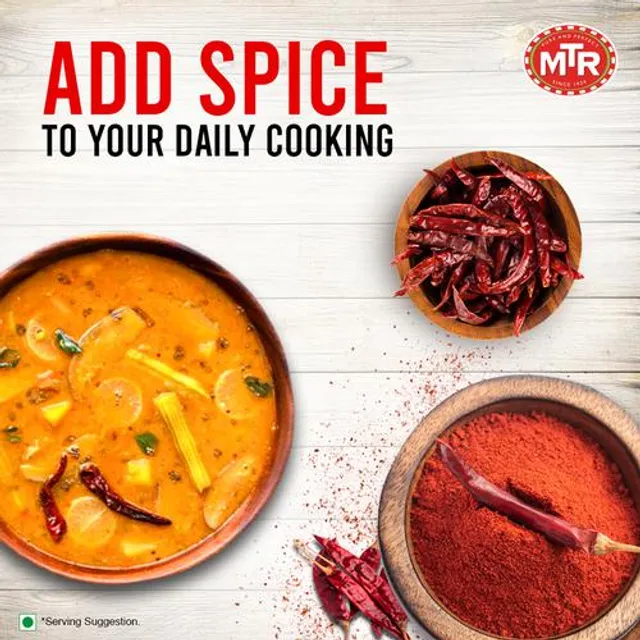 MTR Chilli Powder/Menasina Pudi - Stemless, 100 g Pouch - Image 5