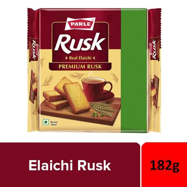 Parle Premium Rusk – Real Elaichi,