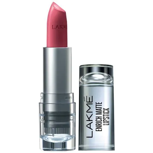 Lakme Enrich Matte Lipstick, 4.7 g Shade PM14