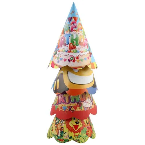 AliX Cap – For Birthday Parties, Assorted, Medium, 1 pc