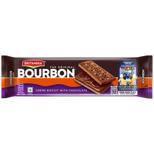 Britannia The Original Bourbon Creme Biscuit – With Chocolate 150 g