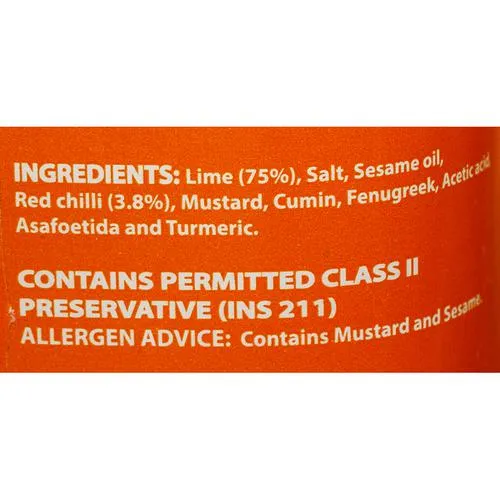 MTR Pickle Lime 500 g Jar - Image 3