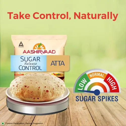 Aashirvaad Sugar Release Control Atta/Godihittu 5 kg - Image 7