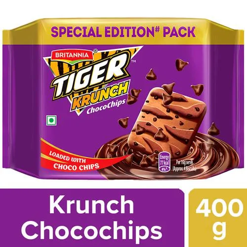 Britannia Tiger Krunch Biscuits 400 g