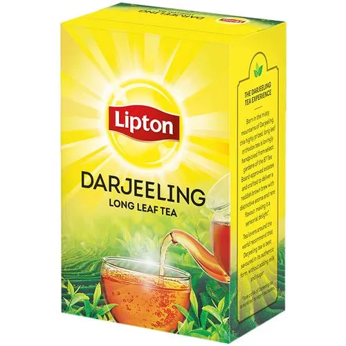 Lipton Darjeeling Tea - Long Leaf 100 g Carton - Image 5