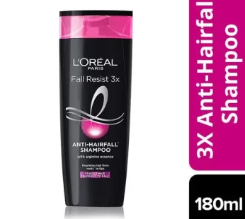 L’OREAL PARIS Fall Resist 3X Anti-Hair Fall Shampoo 180 ml
