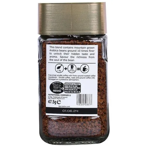 Nescafe Gold Blend Coffe 50 g Bottle - Image 2