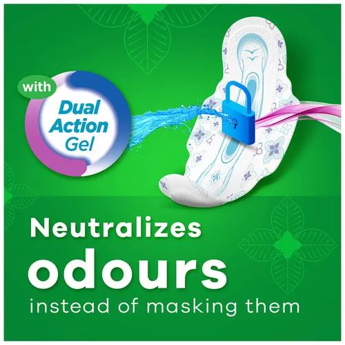 Whisper Ultra Clean Sanitary Pads - XL Plus Locks Wetness & Odour 50 pcs - Image 5