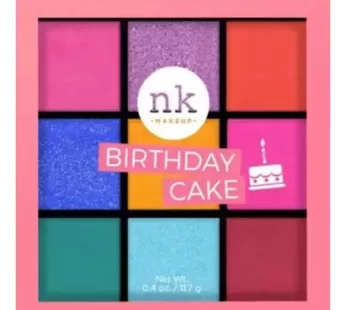 Nicka K Nine Color Eyeshadow Palette 8 g Birthday Cake
