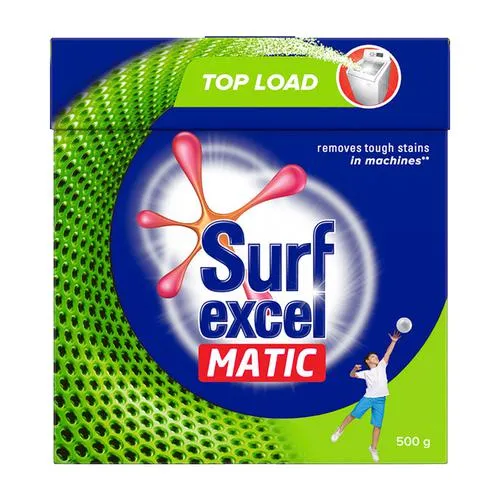 Surf Excel Matic Detergent Powder - Top Load 500 g - Image 2