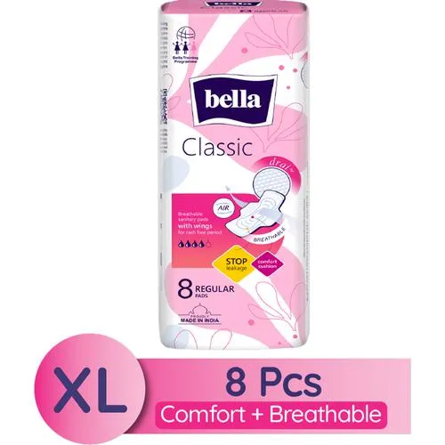 Bella classic Drai Wings Sanitary Pads 8 pcs