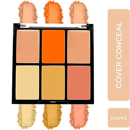 Half N Half Cover Concealer – Creamy Matte Finish Long-Lasting Fade Proof 9.6 g Frappe