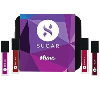 Main 14 Sugar Cosmetics Smudge Me Not Liquid Mini Lipstick Set (Bold Set) 4.4 ml (Pack of 4)