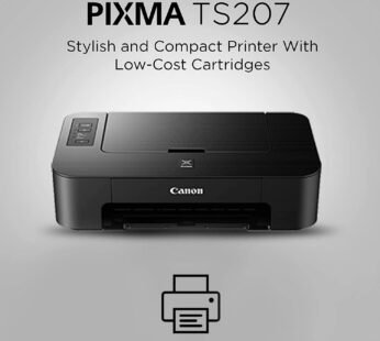 Canon Pixma TS207 Single Function Inkjet Printer (Black)
