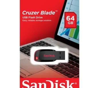 Sandisk 64GB Cruzer Blade USB Flash Drive