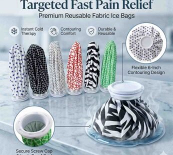 Effective 6-inch Ice Bag for Pain Relief – Leak-Proof PVC Cold Pack