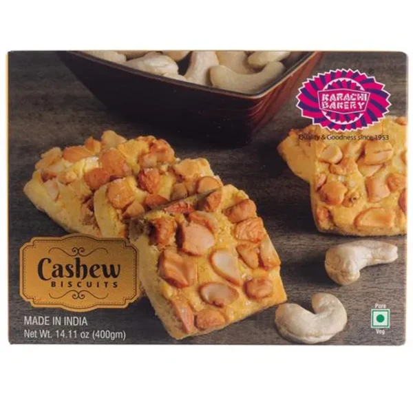 Karachi Bakery Cashew Biscuits, 400 g