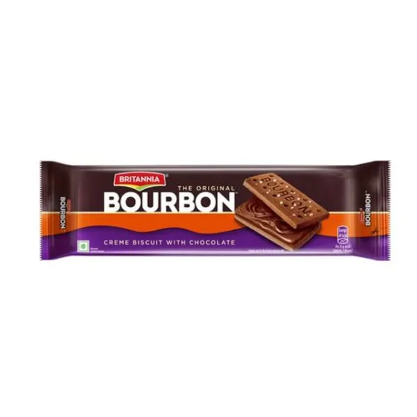 Britannia Bourbon – The Original Choco Creme Sandwich Biscuit, 150 g