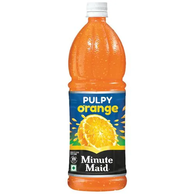 Minute Maid Minute Maid Pulpy Orange Juice – Ready-To-Serve Fruit Drink, 1 L Bottle