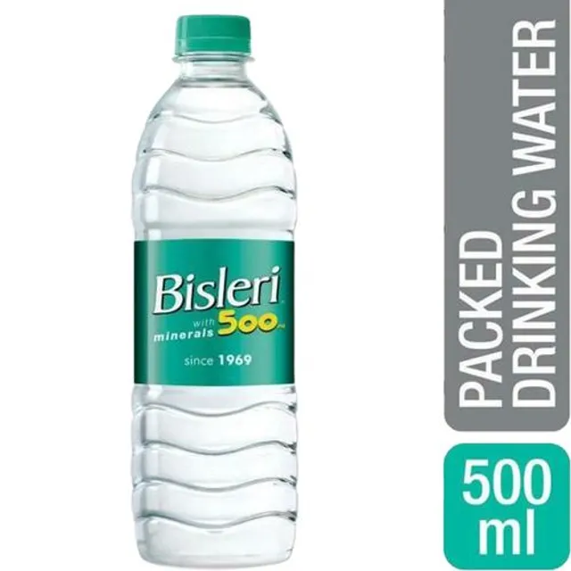 Bisleri Mineral Water, 500 ml Bottle