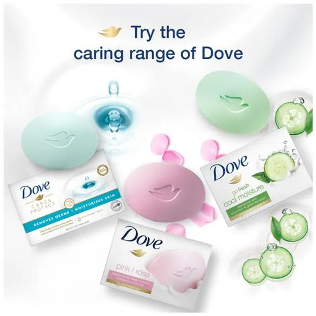 Dove Cream Beauty Bathing Bar, Has 1/4th Moisturizing Cream, 100 g - Image 9