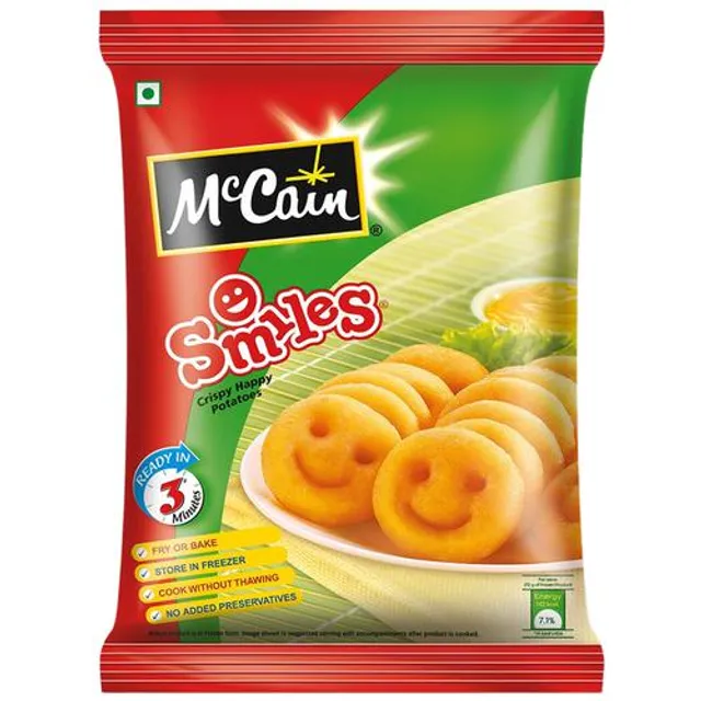 McCain Smiles Crispy - Happy Potatoes, 750 g