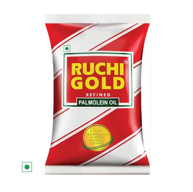 RUCHI Gold Palmolein Oil, 870 g Pouch - Image 2