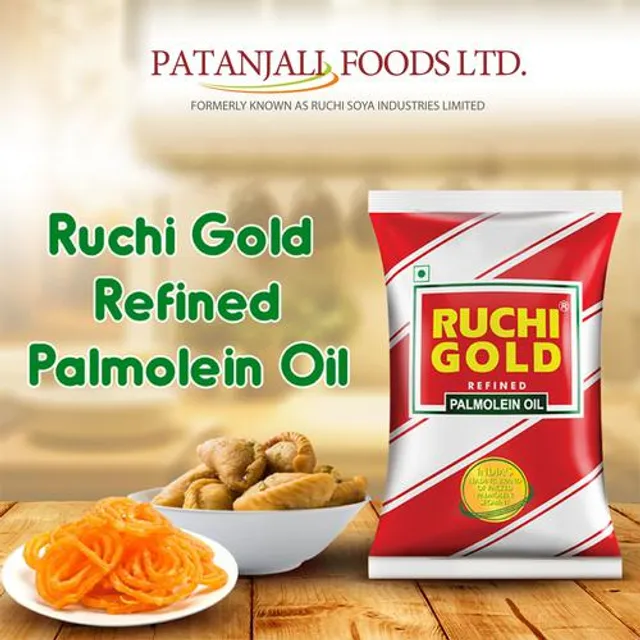 RUCHI Gold Palmolein Oil, 870 g Pouch - Image 5