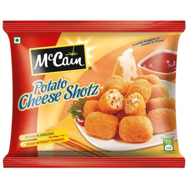 McCain Potato Cheese Shotz, 250 g