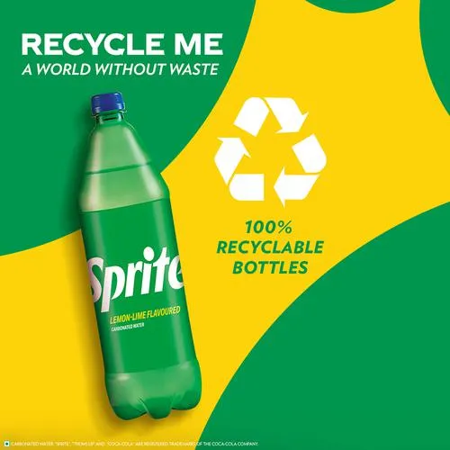 Sprite Soft Drink - Refreshing, 1.25 l Pet Bottle - Image 5
