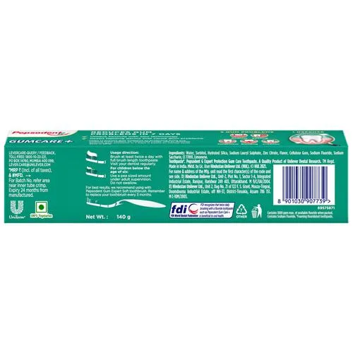Pepsodent Toothpaste - Expert Protection Gum Care, 140 g