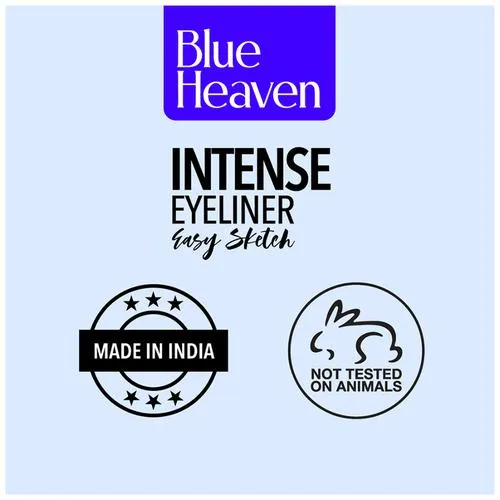 Blue Heaven Intense Black Easy Sketch Eyeliner, 1 ml - Image 5