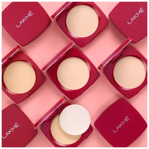 Lakme Compact - Face It, Matte Finish Powder For Instant Glow, 9 g Marble - Image 8