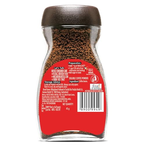 Nescafe Classic Instant Coffee Powder 45 g Dawn Jar - Image 2