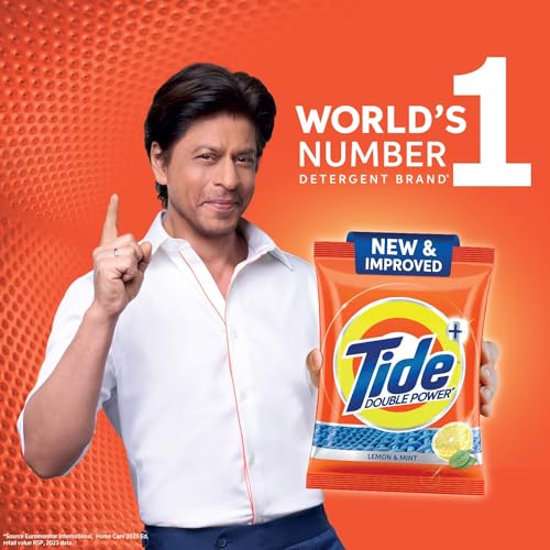 Tide Plus Detergent Washing Powder - Extra Power Lemon & Mint 1 kg - Image 5