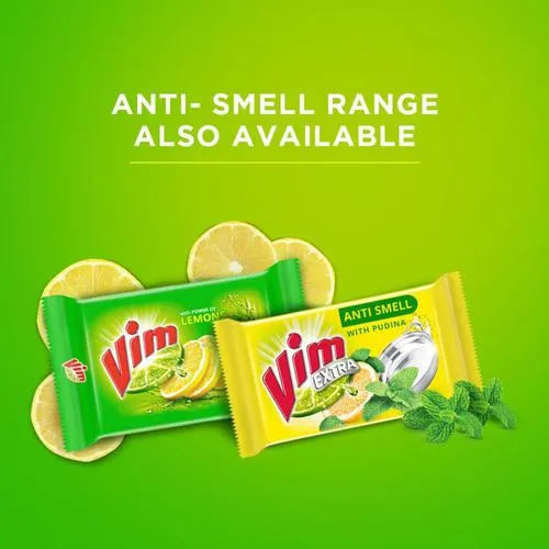 Vim Dishwash Bar Lemon 125 g