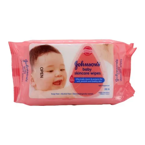 Johnson’s baby Skin Care Wipes, 20 pcs