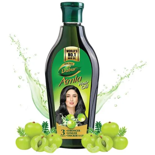 Dabur Amla Hair Oil - For Stronger Longer & Thicker Hair Rich In Vitamin C 275 ml - Image 8