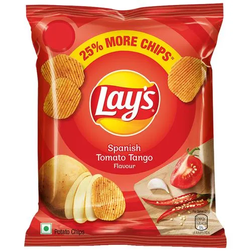 Lays Potato Chips – Spanish Tomato Tango 23 g Pouch