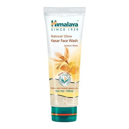 Himalaya Natural Glow Kesar Face Wash, 100 ml - Image 2