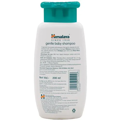 Himalaya Gentle Baby Shampoo - Mild No Tears Paraben 200 ml