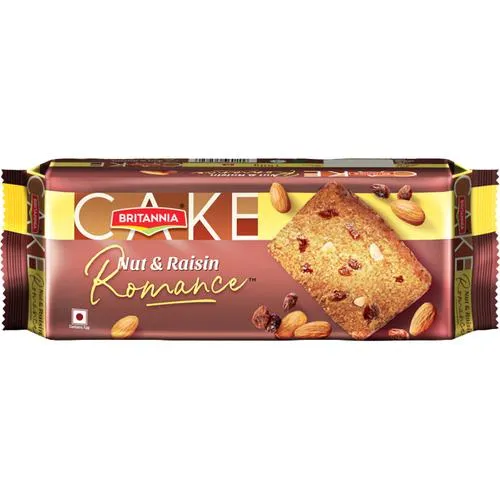 Britannia Romance Cake – Nuts & Raisin,140 g