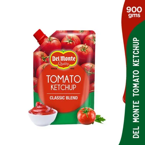 Del Monte Tomato Ketchup – Classic Blend Rich Thick Condiment 900g Spout Pouch