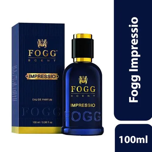Fogg Impressio Scent Eau De Parfum Men’s Perfume – Long-lasting Fresh & Soothing Fragrance 100 ml