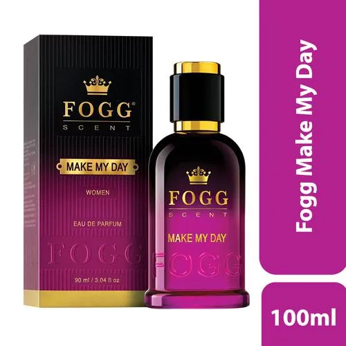Fogg Make My Day Scent Eau De Parfum Women’s Perfume – Long-lasting Fresh & Floral Fragrance 100 ml