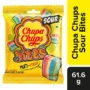 Chupa Chups Sour Bites Mixed Fruit Flavour Soft Chewy Toffee 61.6 g