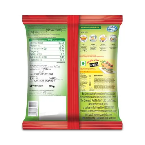 McCain Smiles - Pudina Chatka 375 g - Image 2
