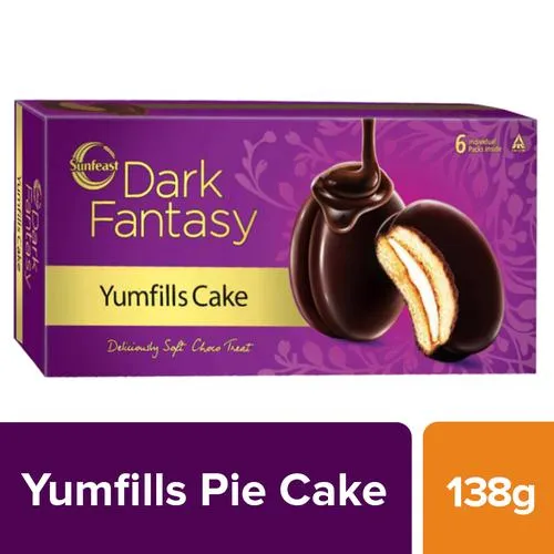 Sunfeast Dark Fantasy Yumfills Pie Cake 138 g