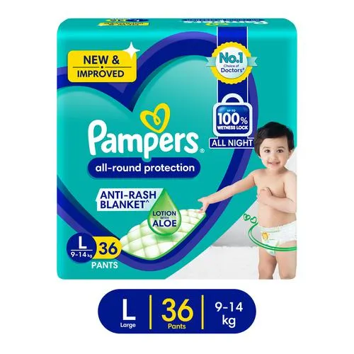 Pampers DIAPER PANTS – LARGE, 36 pcs